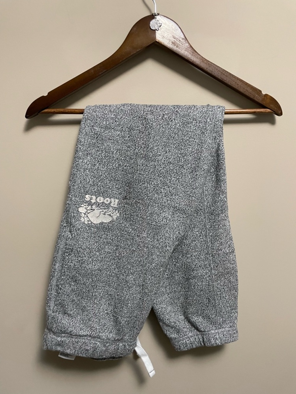 Roots Kids Salt & Pepper Sweatpants With Roots Lettering on the Back Kids 14